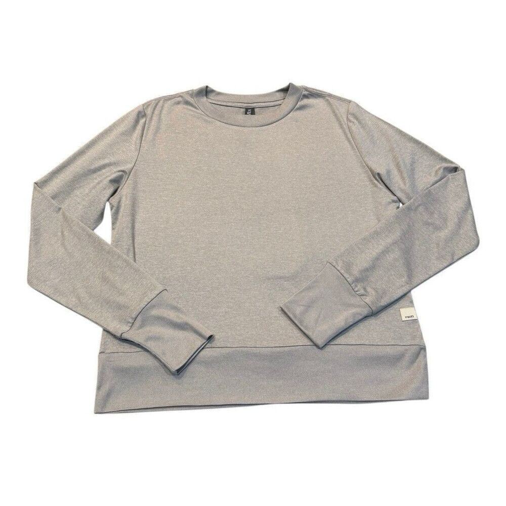 Vuori Halo Long Sleeve Pullover Crew Lightweight Dreamknit Stretch XS